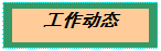 文本框: 工作动态