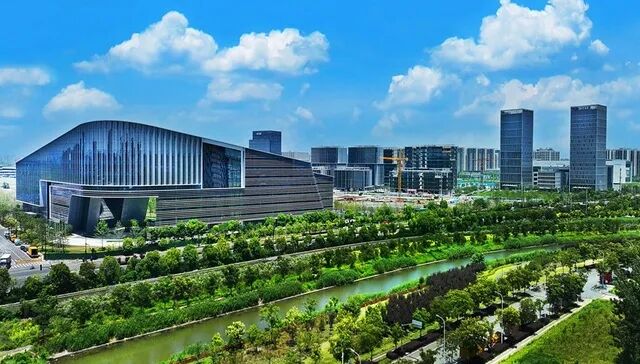 南大智慧城实景。受访者供图